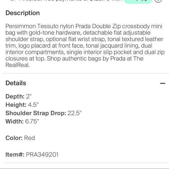 Prada Tessuto Mini Crossbody - Picture 5 of 12